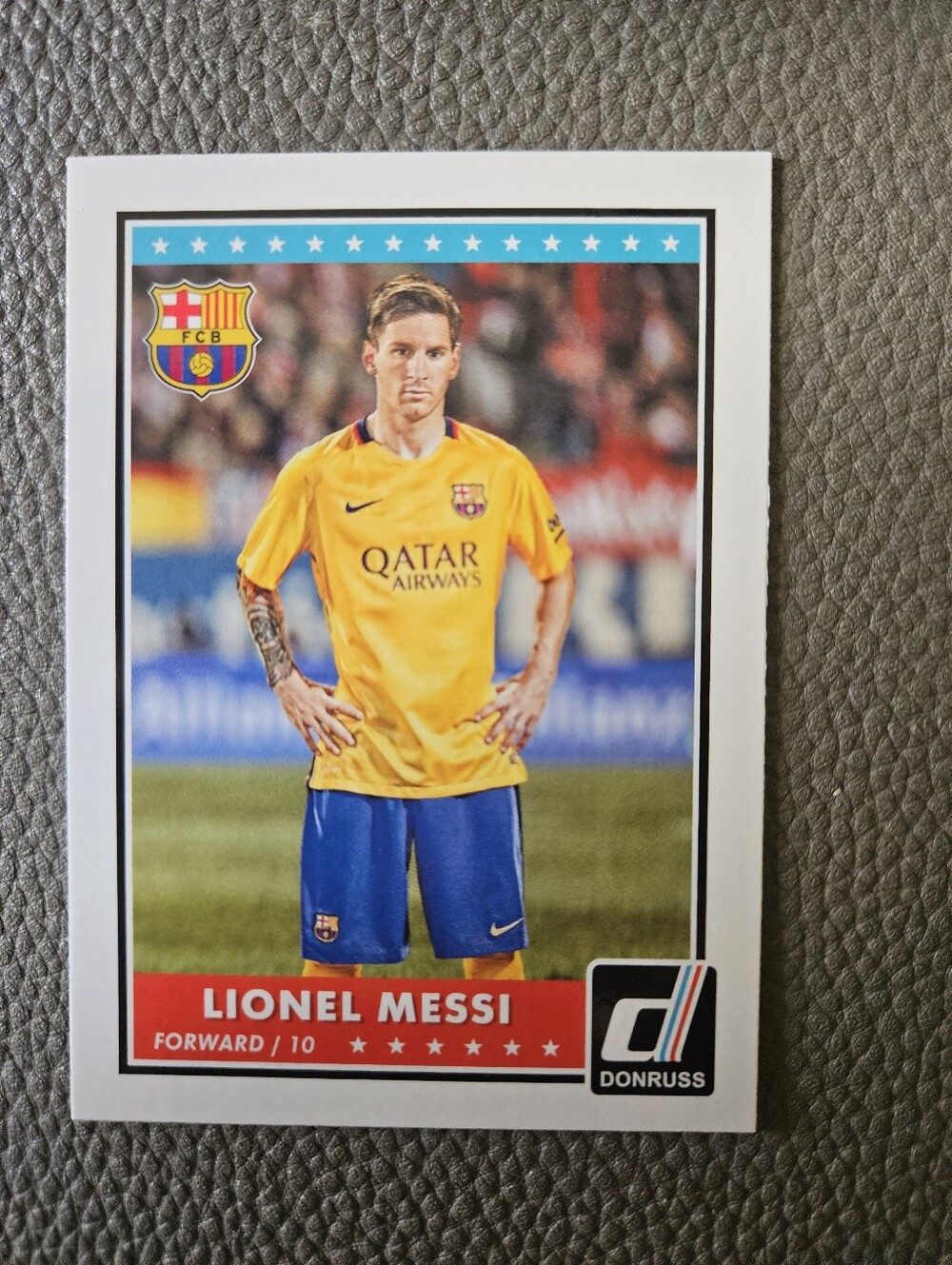 Panini Lionel Messi Trading Card - Red, White